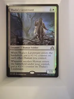 Thalia's Lieutenant Shadows Over Innistrad Foil Card 043/297 - Image 1
