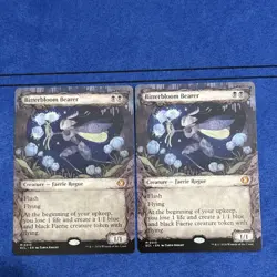 Magic: The Gathering Bitterblossom Bearer 2x Creature Cards Flash Flying - Image 1