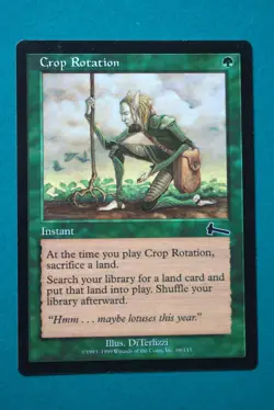 Crop Rotation - MTG - Urza's Legacy - Lightly Played - Magic the Gathering(3) - Image 1