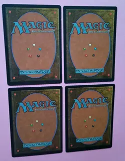Magic the Gathering MTG Visions TRIANGLE OF WAR X 4 (3 LP/EX & 1 LP/MP) U 1997! - Image 5