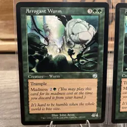 MTG Torment - Arrogant Wurm x3 - Magic the Gathering - NM/M - Image 2