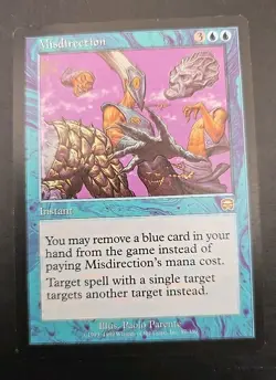 Misdirection Mercadian Masques MTG Regular Lightly Played - Image 1