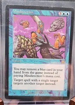 Misdirection Mercadian Masques MTG Regular Lightly Played - Image 3