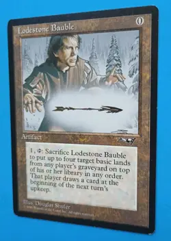 Magic the Gathering MTG Alliances LODESTONE BAUBLE LP/EX RARE 1996 VINTAGE1 - Image 2