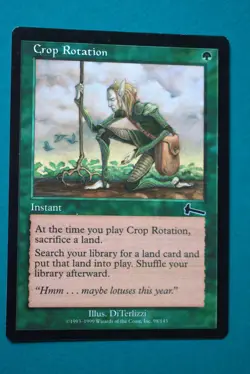Crop Rotation - MTG - Urza's Legacy - Lightly Played - Magic the Gathering(2) - Image 1