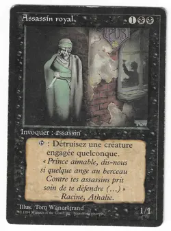 ►Magic-Style◄ MTG - Royal Assassin - French Revised FBB - Played - Image 1