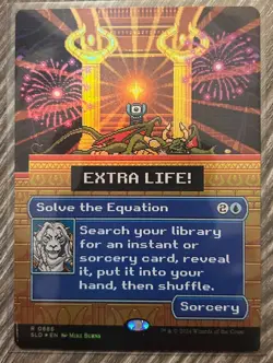 MTG Solve the Equation - Rainbow Foil - NM - 0886 - Secret Lair - Image 1