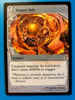MTG 1x Future Sight Torpor Orb 236 Mystery Booster 2 Magic the Gathering x1 NM - Image 1