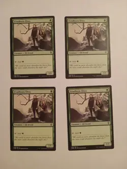 MTG 4x Fyndhorn Elves (Playset) - Elf Mana - Commander Legends NM NEVER PLAYED - Image 1