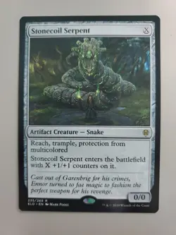 MTG Stonecoil Serpent Throne of Eldraine Regular Rare - Image 1