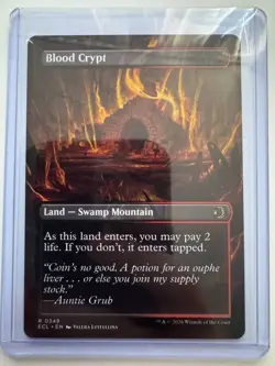 Blood Crypt (Borderless Non-Foil) #0349 Lorwyn Eclipsed NM ENG MTG - Image 2