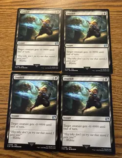 (X4) Overkill FINAL FANTASY Uncommon NM Magic: The Gathering MTG - Image 1