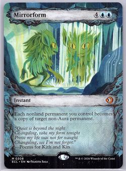 MTG Lorwyn Eclipsed - Mirrorform (Showcase) - ECL - NM 308 - Image 1