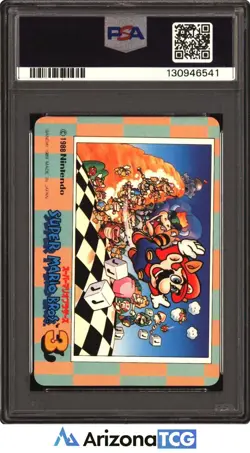 Super Mario Bros. 1989 Spike 27 Carddass Super Mario Bros. 3 Japanese PSA 7 - Image 2