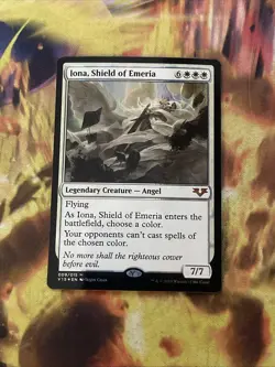 1x Iona, Shield of Emeria - Foil Light Play MTG Magic - Kid Icarus - 009/015 #9 - Image 1