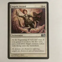 1xMTG Angelic Accord-Core Set 2014 (M14)-MP - Image 1