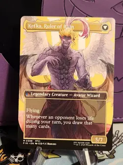 Final Fantasy MTG Kefka, Court Mage M 0398 Regular Mythic Rare (Borderless) 🔥 - Image 2