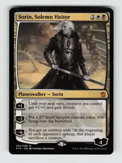 Sorin, Solemn Visitor*Non-Foil* Khans of Tarkir 202 MP - Image 1