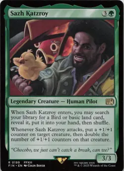 Sazh Katzroy R FINAL FANTASY 199 NM MTG - Image 1