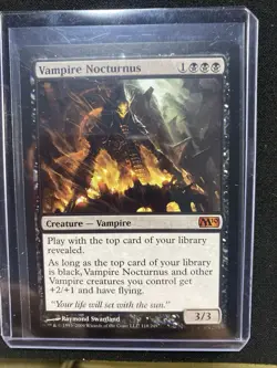 Vampire Nocturnus 118/249 Core Set 2010 M10 MTG LP - Image 1