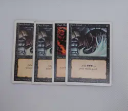 LOT 4x Dark Ritual Magic MTG - Image 1
