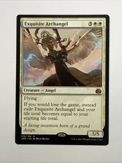 Exquisite Archangel - Magic the Gathering MtG - Aether Revolt - LP - Image 1