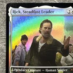 MTG Rick, Steadfast Leader Secret Lair SLD #143 Foil LP Magic the Gathering - Image 2
