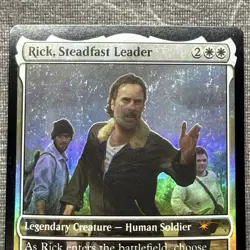 MTG Rick, Steadfast Leader Secret Lair SLD #143 Foil LP Magic the Gathering - Image 3