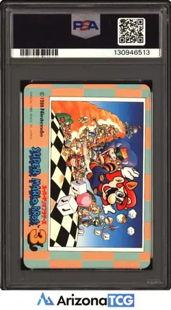 Super Mario Bros 1989 Fire Bro 14 Carddass Super Mario Bros. 3 Japanese PSA 8 - Image 2