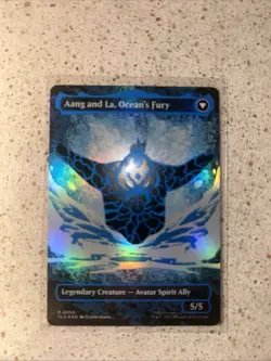 Aang, Swift Savior (Borderless) (Neon Ink Foil) Avatar: The Last Airbender Foil - Image 3