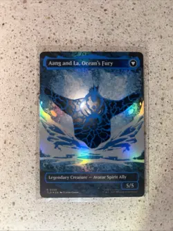 Aang, Swift Savior (Borderless) (Neon Ink Foil) Avatar: The Last Airbender Foil - Image 5