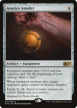 Avarice Amulet x4 4x M15 Magic 2015 Core Set 2015 NM MTG - Image 1