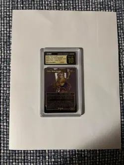 PRISTINE 10! CGC - Celes, Rune Knight (Borderless) (Surge Foil) #0209 - Image 2