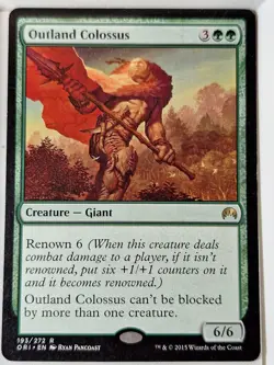 Outland Colossus - Origins - Magic the Gathering MTG Nice! - Image 1