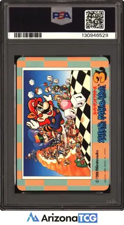 Super Mario Bros 3 1989 Lemmy Koopa 40 Carddass Japanese PSA 7 - Image 2