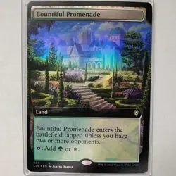 Bountiful Promenade - Foil Extended Art - NM - Commander Legends Baldur's Gate - Image 1