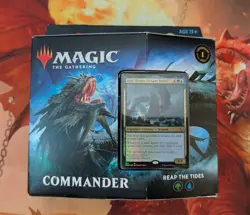 Reap The Tides Commander Deck 2020 Commander Legends SEALED Magic the Gathering - Image 1
