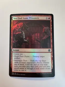 You Find Some Prisoners - FOIL - MTG Adventures in the Forgotten Realms - NM - Image 1