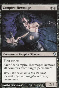 Zendikar #114 Vampire Hexmage - Image 1