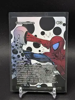 magic the gathering Spider-Man’s Comeuppance Borderless Foil Near Mint - Image 1