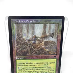 Hickory Woodlot MTG Mercadian Masques Foil Card - #319/350 - ENG - Image 2