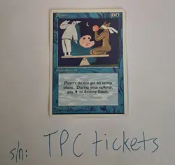 Stasis - 4th Edition Core Set - Magic MTG - Near Mint NM - TCG Value $11 - Image 1