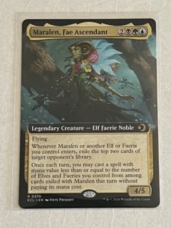 MTG Maralen Fae Ascendant - Extended Art - Lorwyn Eclipsed #376 - Image 1