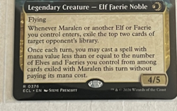 MTG Maralen Fae Ascendant - Extended Art - Lorwyn Eclipsed #376 - Image 3