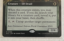 MTG Formidable Speaker - Extended Art - Lorwyn Eclipsed #366 - Image 3