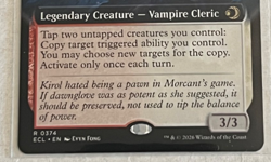MTG Kirol Attentive First-Year - Extended Art - Lorwyn Eclipsed #374 - Image 3