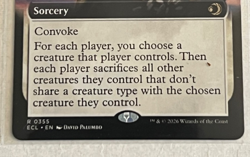 MTG Winnowing- Extended Art - Lorwyn Eclipsed #355 - Image 3