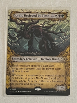 MTG Doran Besieged by Time - Showcase - Lorwyn Eclipsed #334 - Image 1