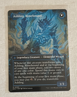 MTG Ashling Rekindled - Borderless - Lorwyn Eclipsed #290 - Image 2