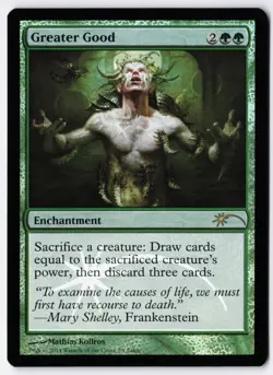 Greater Good - Foil - MTG Judge Promo - RareCo - Image 1